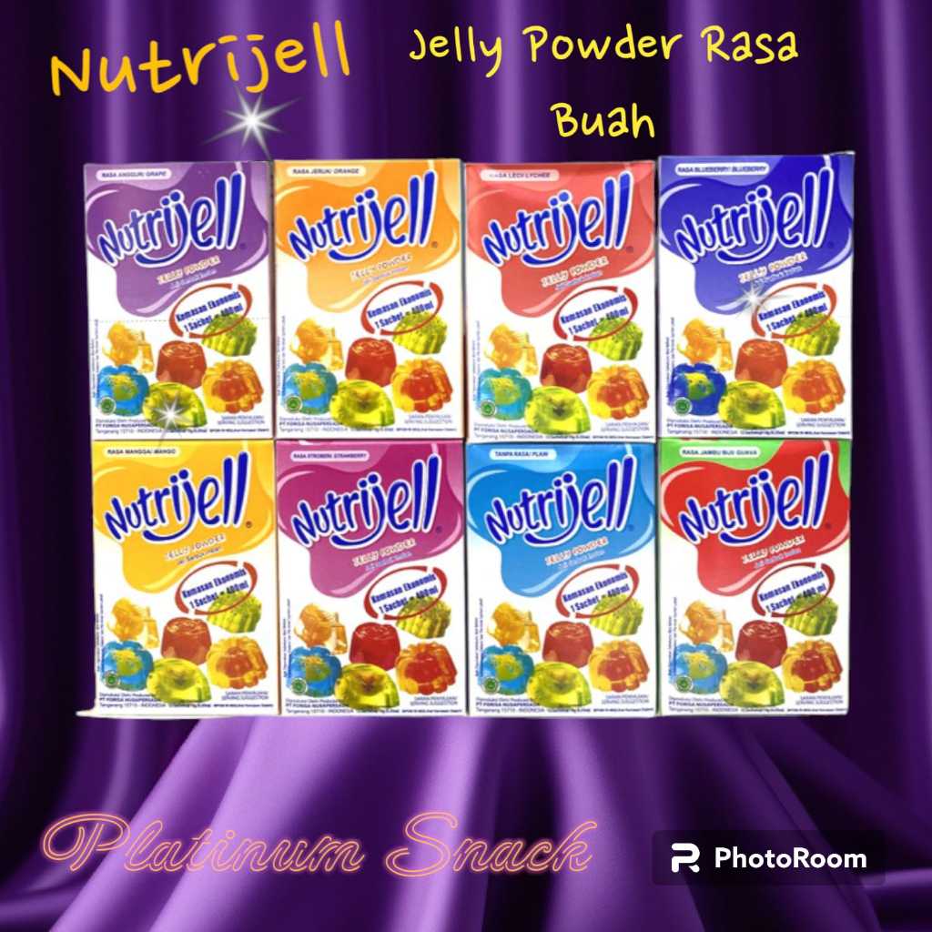 

NutriJell Jelly Powder | 1 Sachet @ 15 Gr