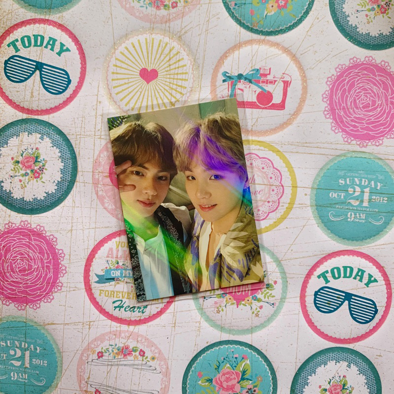 photocard pc yoonjin tihol ticket holder 5th muster