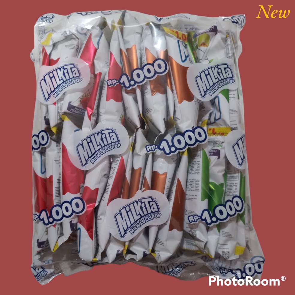 

BAYAR DITEMPAT Milkita Milk Lollipop NEW 3rcg x 1 bks x 9gr