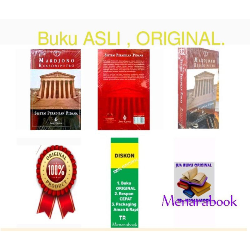 buku Original.   Sistem Peradilan Pidana - Mardjono Reksodiputro