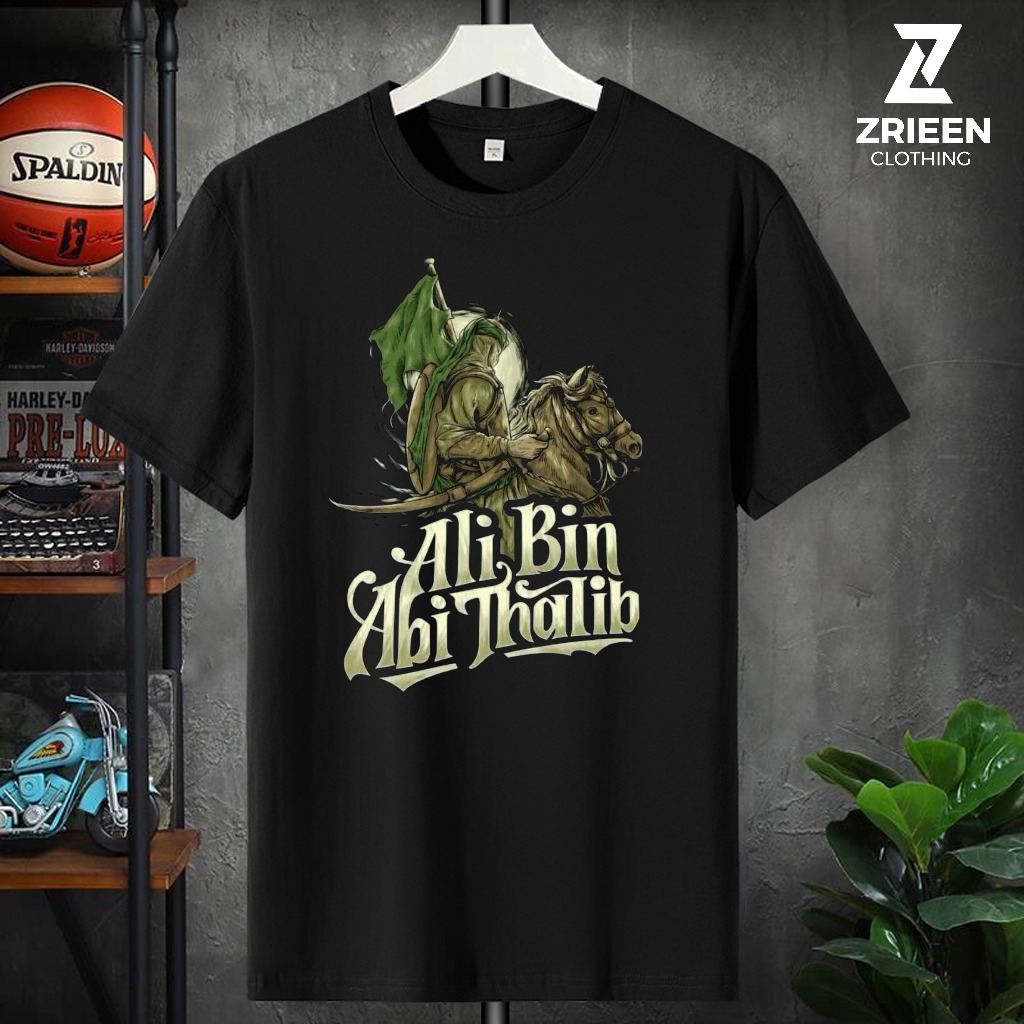 Kaos Sablon - Ali Bin Abi Thalib