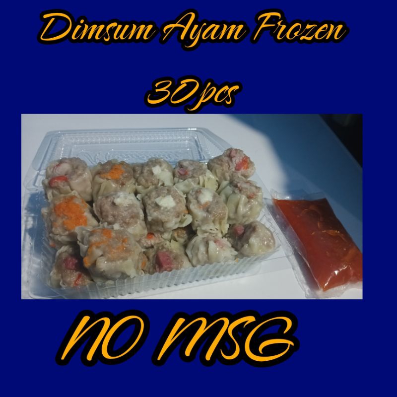 

Dimsum Ayam Frozen isi 30pcs