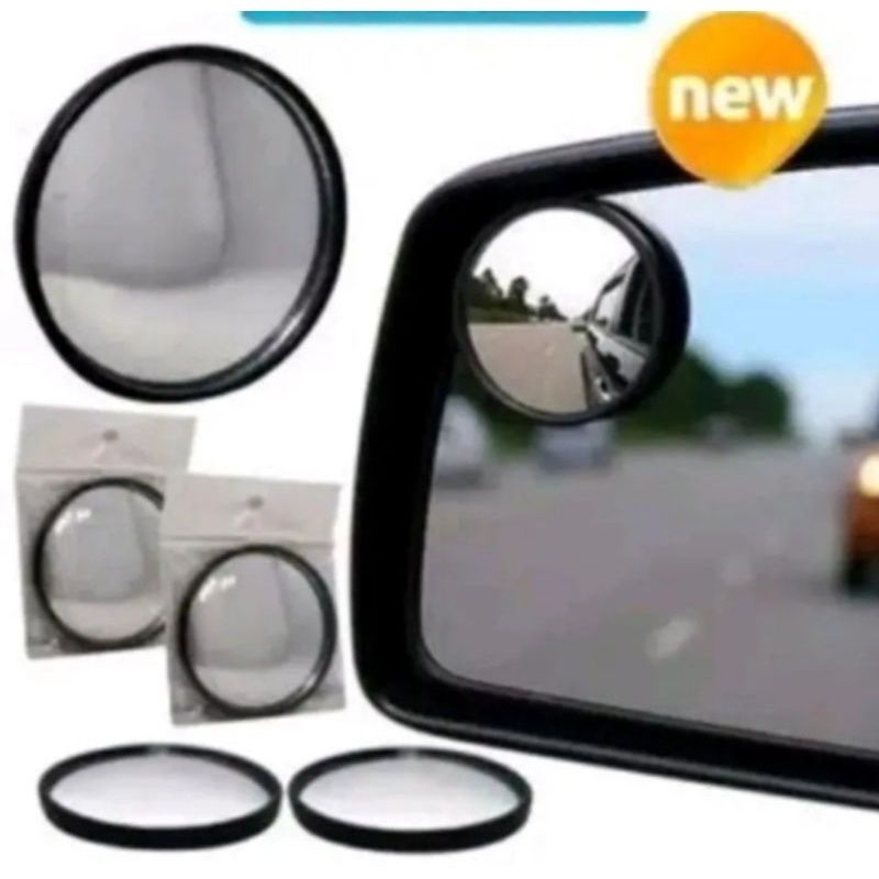 Spion bulat blind spot kecil mobil