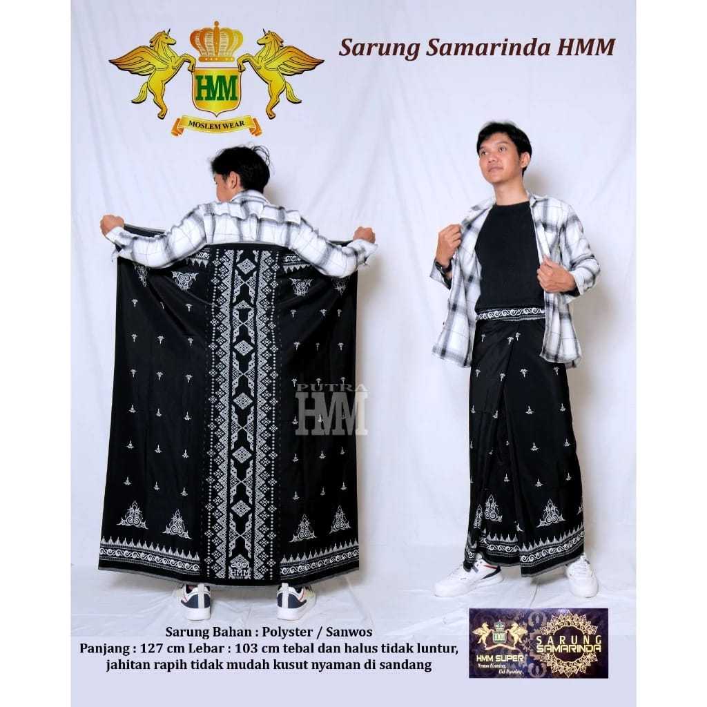 Sarung Samarinda HMM/ Sarung Halus HMM Sarung Santri Sarung HMM Sarung Termurah