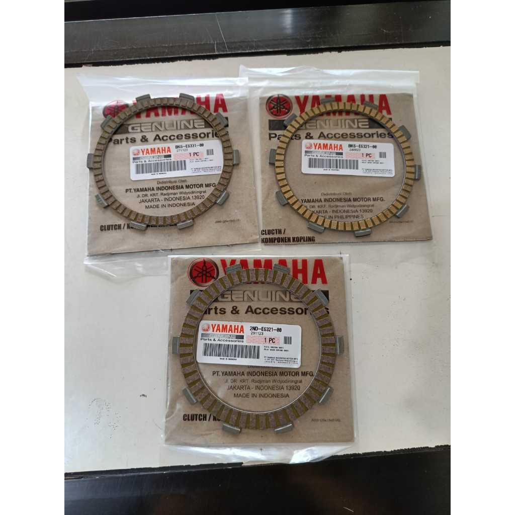 Kampas Kopling Yamaha R15 V3 2ND E6321 00 BK6 E6321 00 BK6 E6311 00 Harga 1 buah
