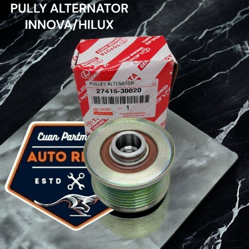 PULLY ALTERNATOR HILUX INNOVA FORTUNER ORIGINAL