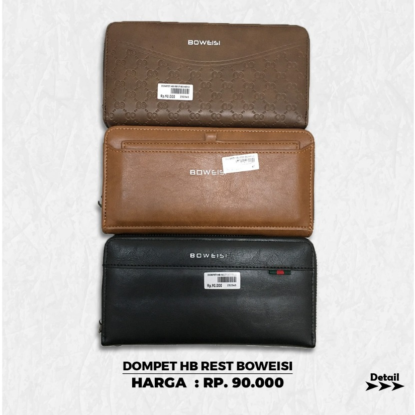 Dompet Pria Panjang Resleting BOVI'S Premium