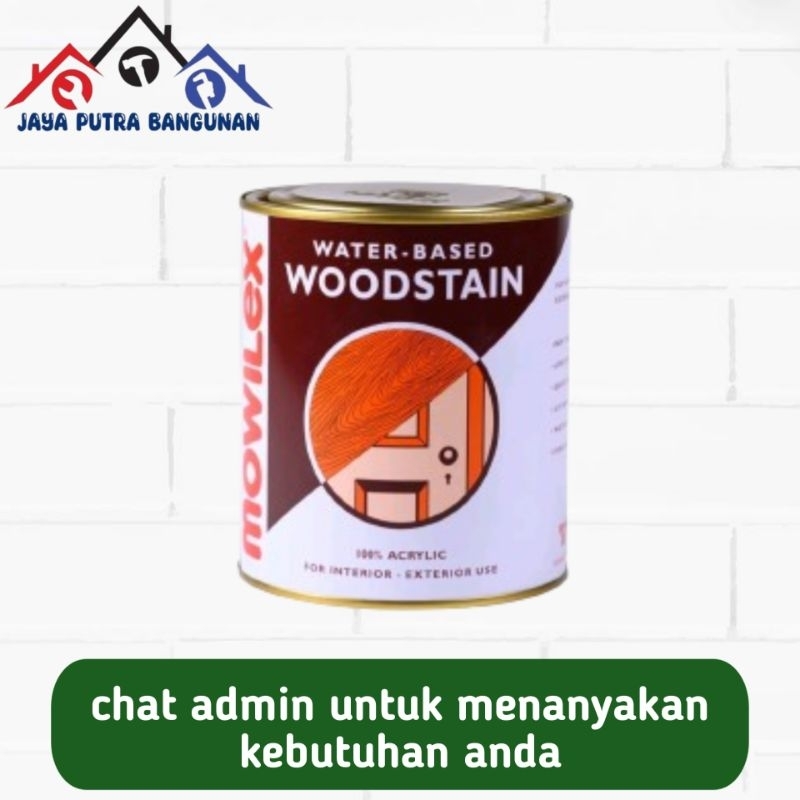 mowilex woodstain cat pelapis kayu premium 1L