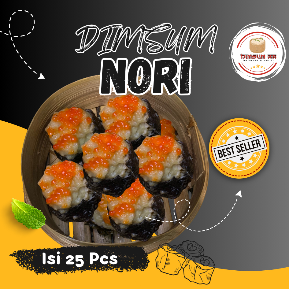 

Dimsum Nori Isi 25 Pcs: Kelezatan Laut dalam Setiap Gigitan