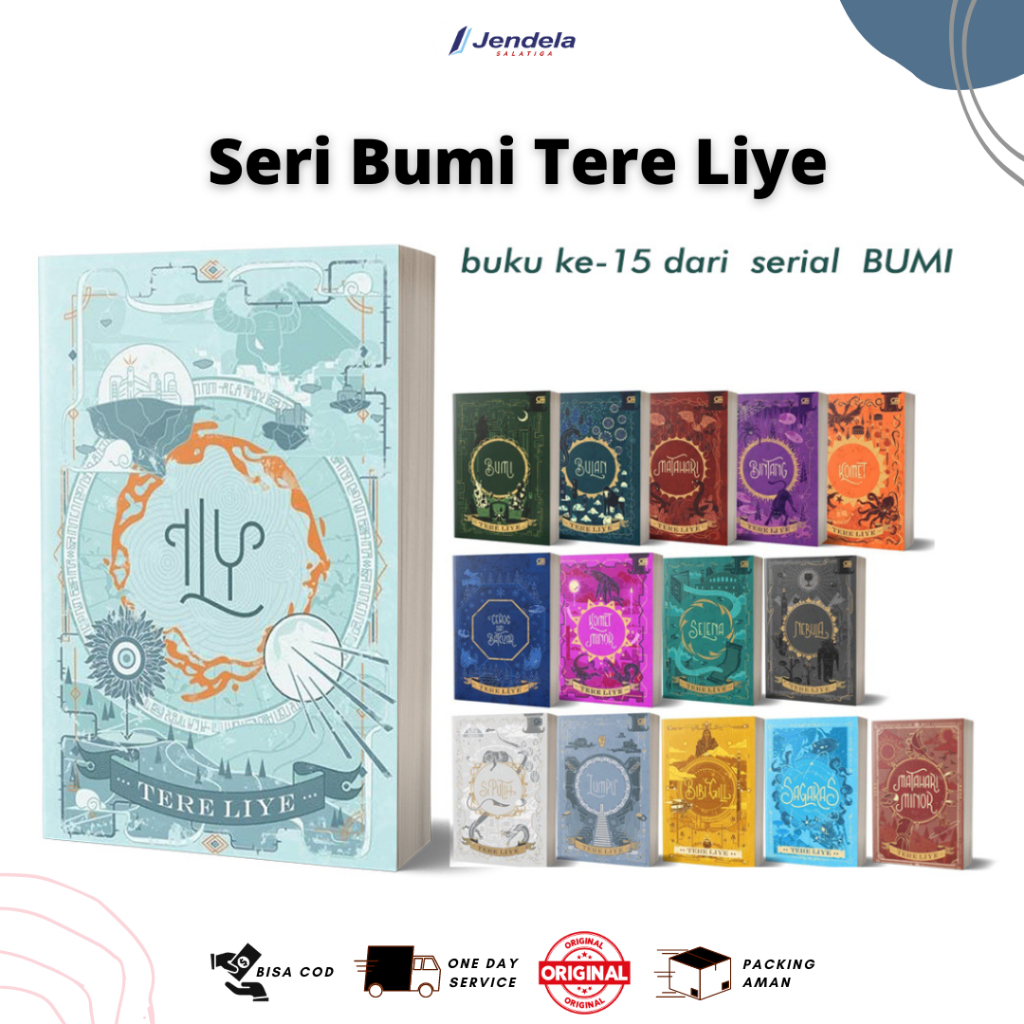 Seri Bumi Tere Liye Judul Lengkap - Bumi Series - Sabakgrip