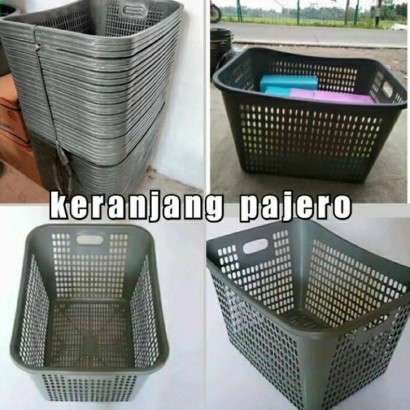 Keranjang baju plastik murah / Keranjang laundry plastik / Keranjang barang plastik / Keranjang paka