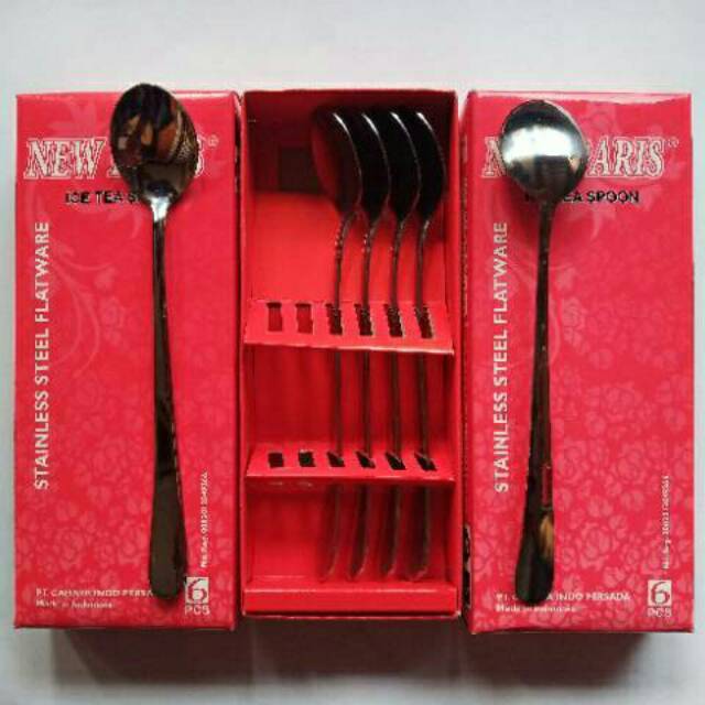 Sendok Teh Panjang, Sendok kopi dan Garpu Kue New Paris