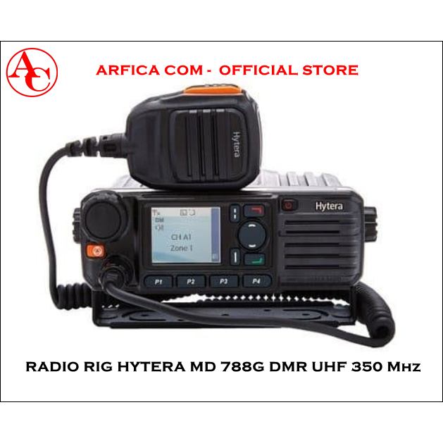 RADIO RIG HYTERA MD 788G MD788G DMR UHF 350 Mhz ORIGINAL GARANSI RESMI