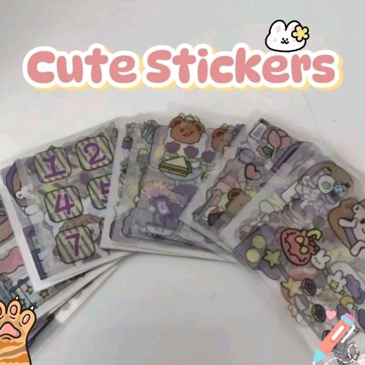 

Sticker (6pcs) lucyuk(lucu)