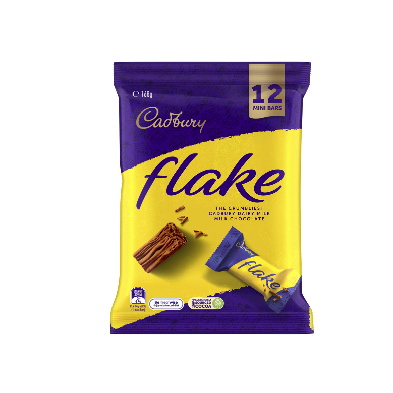 

Cadbury Flake Chocolate Sharepack 12 Pack | 168g