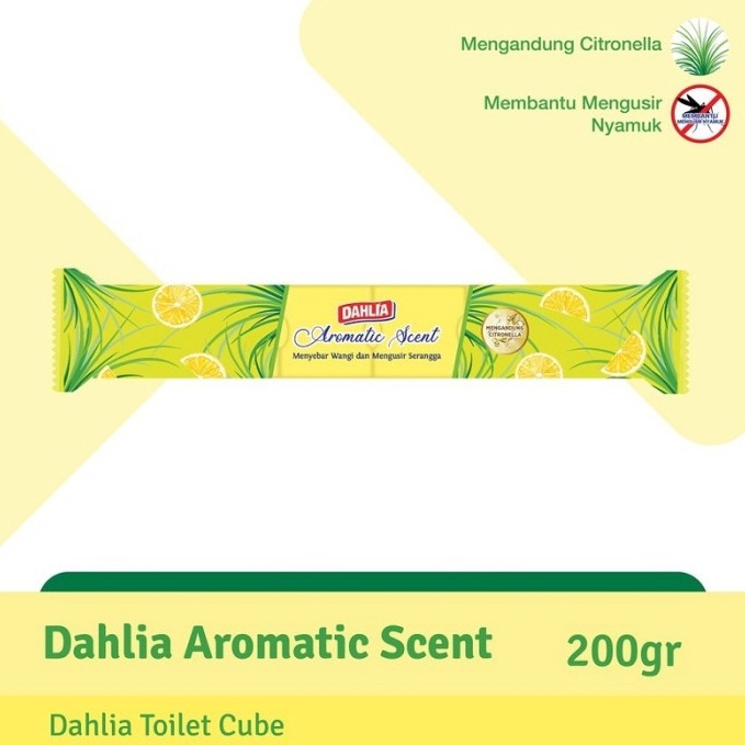 KODE F44E Kamper Dahlia Aromatic Scent Citronella Sereh Mengusir Nyamuk 6blok