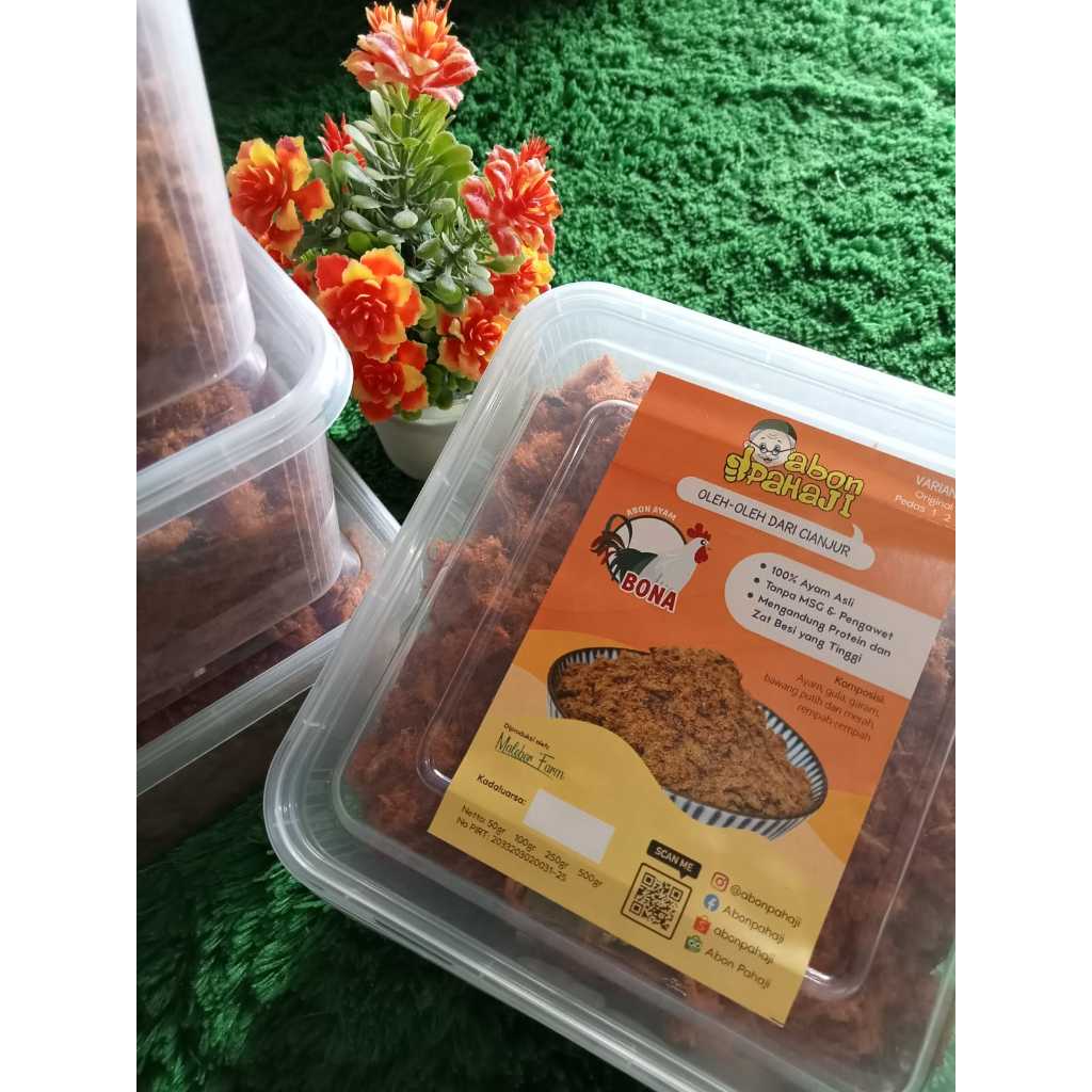 

Abon Ayam Pahaji Oleh-Oleh Cianjur 500 gram