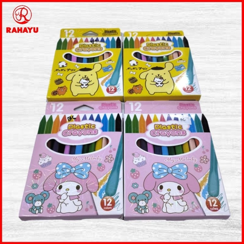 

CRAYON PLASTIK 12 WARNA