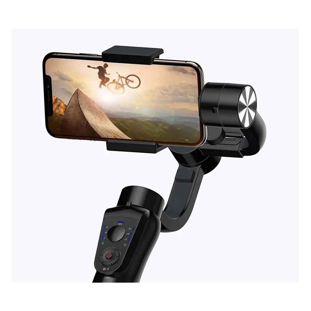 Tripod Gimbal Stabilizer S5B Handphone Tripod Selfie Bluetooth