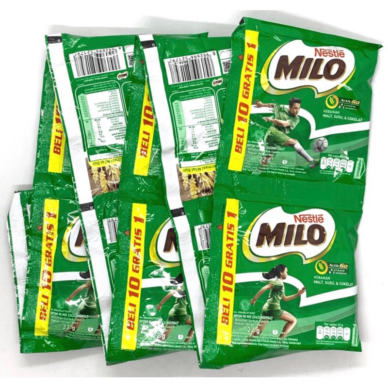 

Susu Milo Renceng isi 11 Sachet