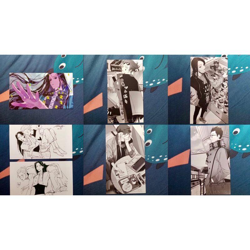 [JNE ONLY] hunterxhunter hxh postcard by @tuotuo1234