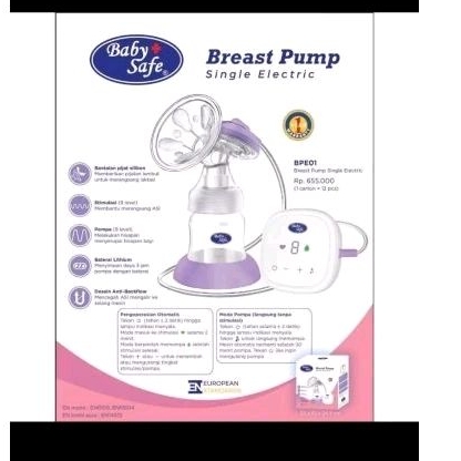 pompa aSI Elektrik single baby safe
