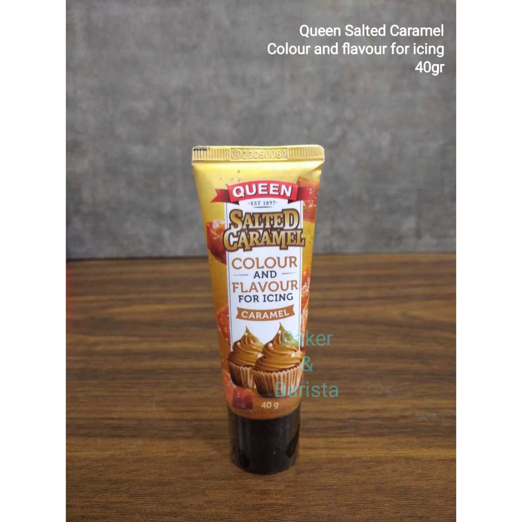 

Queen Salted Caramel Flavour 40gr /Caramel Flavour for icing dessert