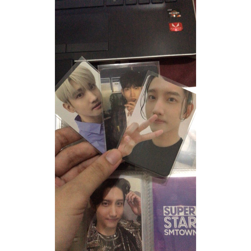 TVXQ Changmin - AR Tattoo Sticker set, Chocolate Album & The Chance of Love Photocard/PC