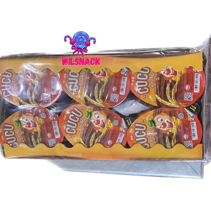 

Cucu rasa coklat 1pak isi 24pcs