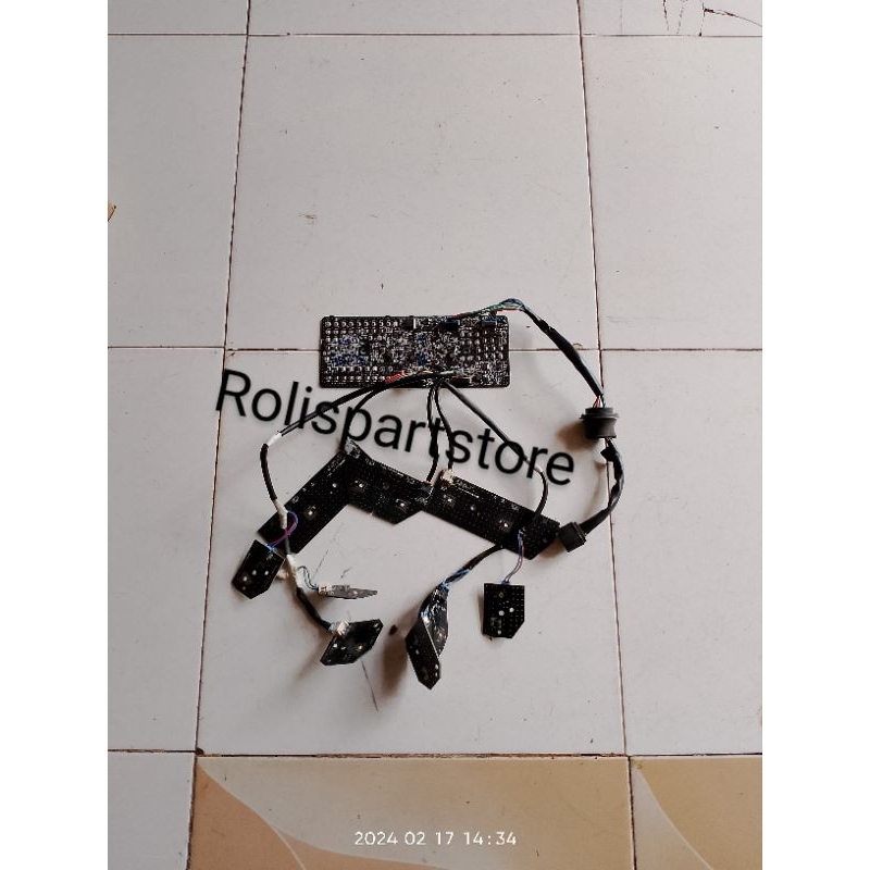 lampu depan LED set plus PCB driver pcx 160 original