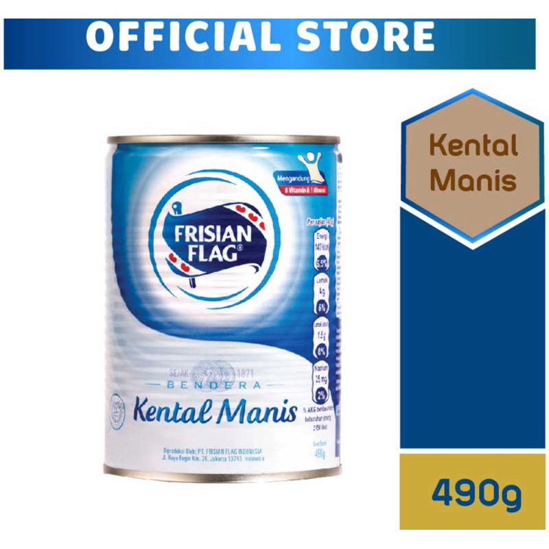 

FRISIAN FLAG Kental Manis Putih 490 g