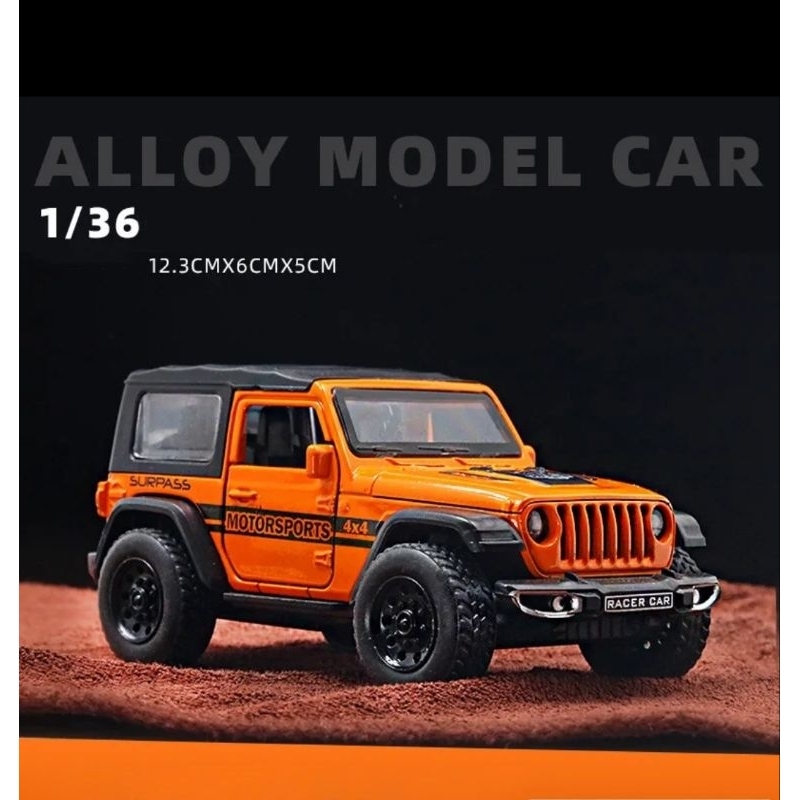 KIDS FRIENDLY Diecast Mobil Jeep Wrangler Rubicon Toyota Land Cruiser Die-cast Miniatur Range Rover