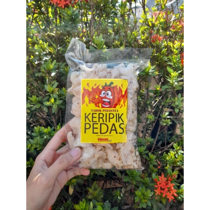 

Keripik Seblak Pedas / Kerupuk Odjolali Khas Bandung