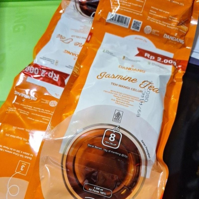 

Teh celup dandang jasmine renteng 16gr promo