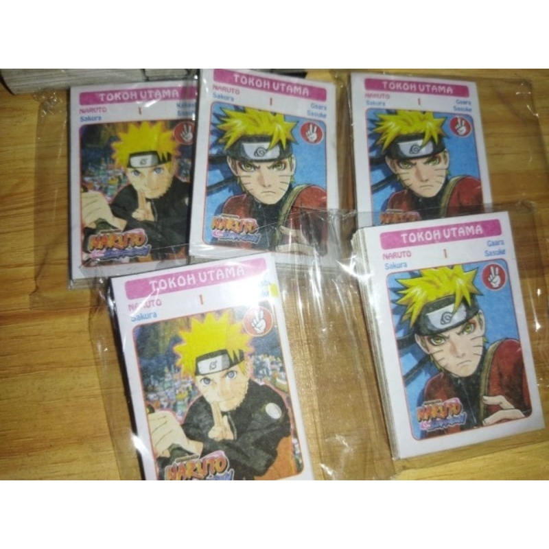 12 SASET KARTU KWARTET 384 LEMBAR-KWARTET-MAINAN KARTU KWARTET KARAKTER