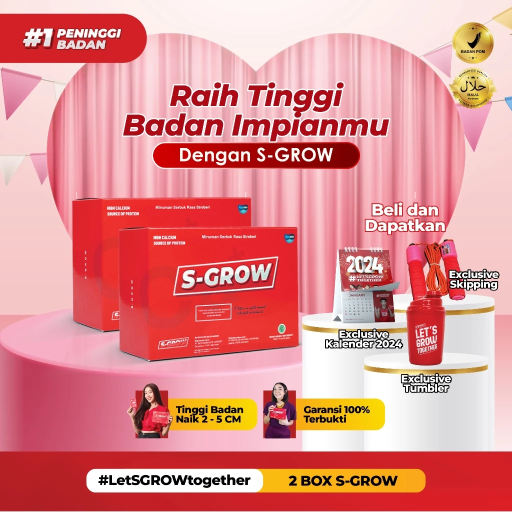 

Sgrow Susu Peninggi Badan 2 Box