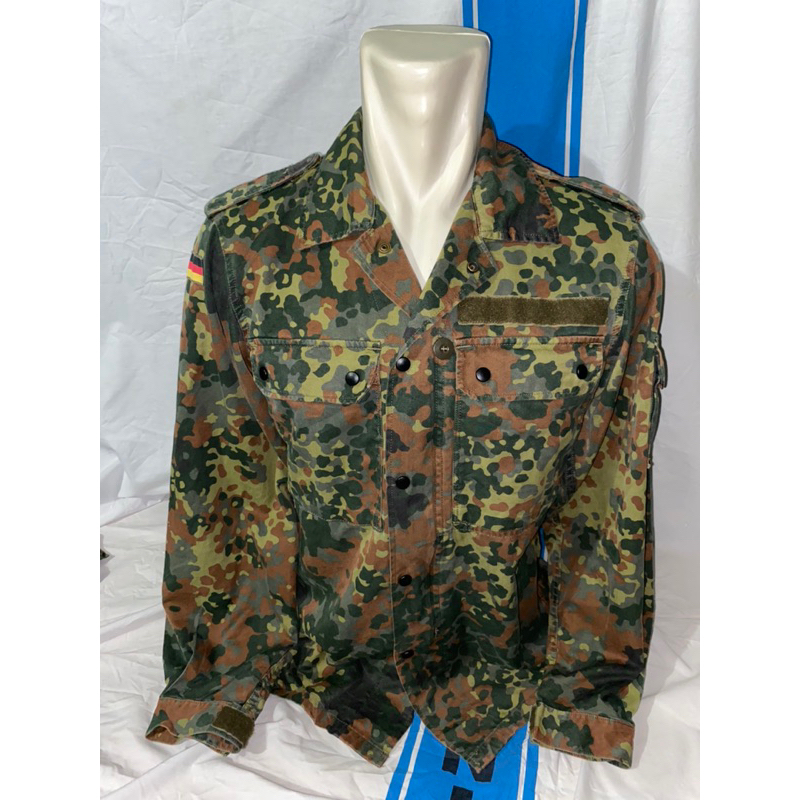Kemeja BDU PDL loreng Flecktarn Dokter Jerman (5)