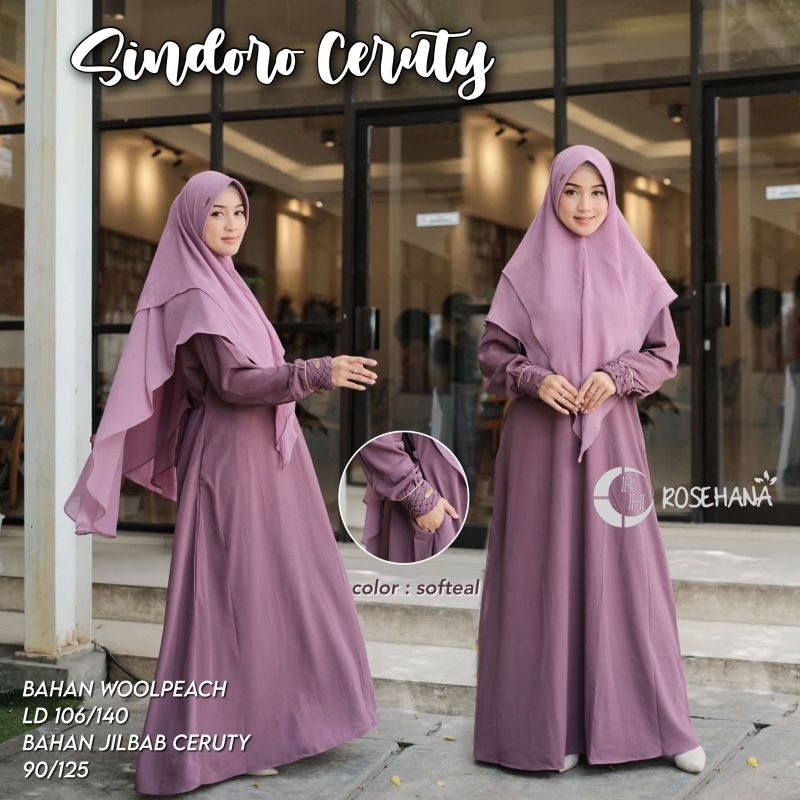 GAMIS MIX JILBAB CERUTY SINDORO TERBARU