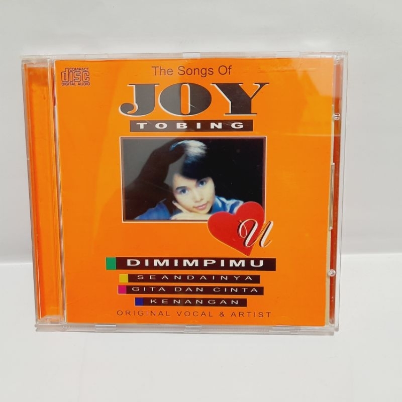 CD Joy Tobing - The Songs Of Joy Tobing Di Mimpimu (Oktopus Record)