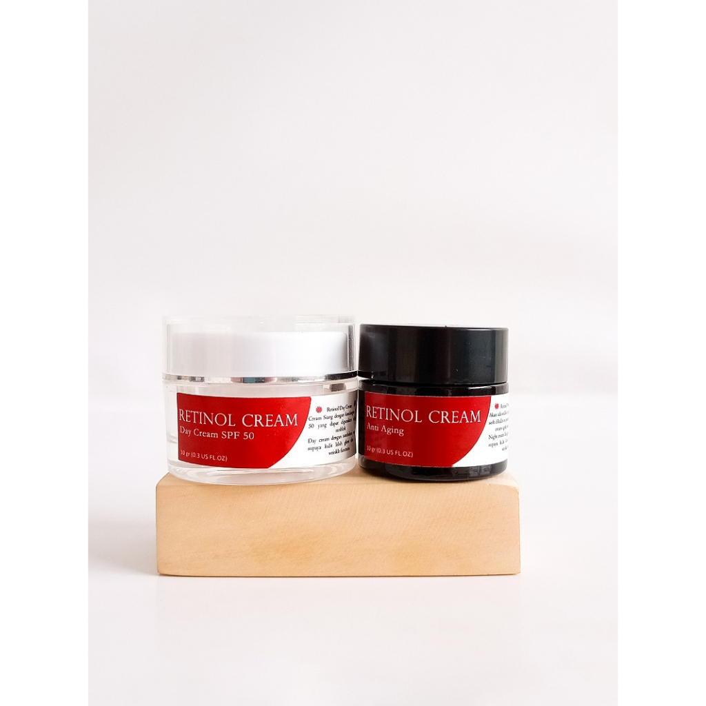 CREAM RETINOL NIGHT & DAY || Cream Flek || Penghilang Flek || Flek Tebal || Flek Hitam || Flek Melas