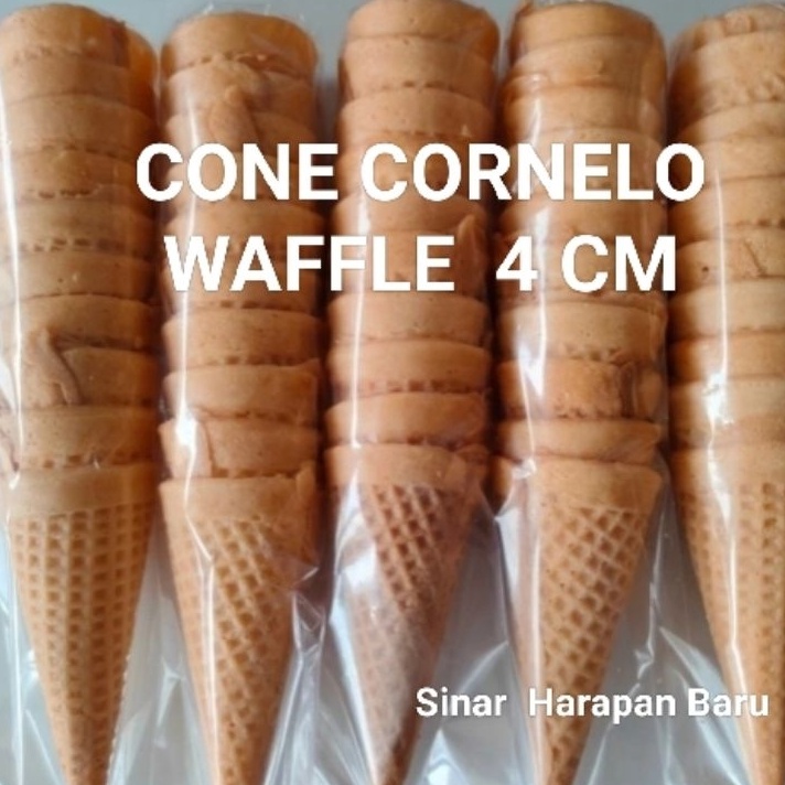 

STAR 5 Pack 5 pcs CONE ICE CREAM CONNELLO WAFFLE 4 CM