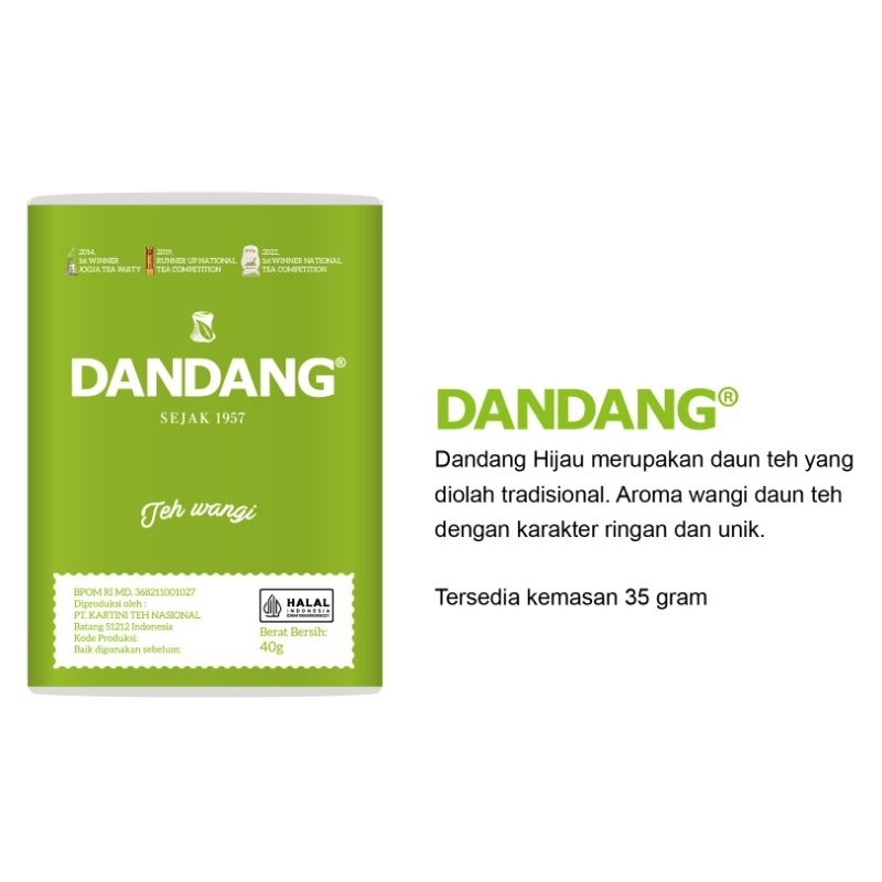 

Teh Dandang Hijau