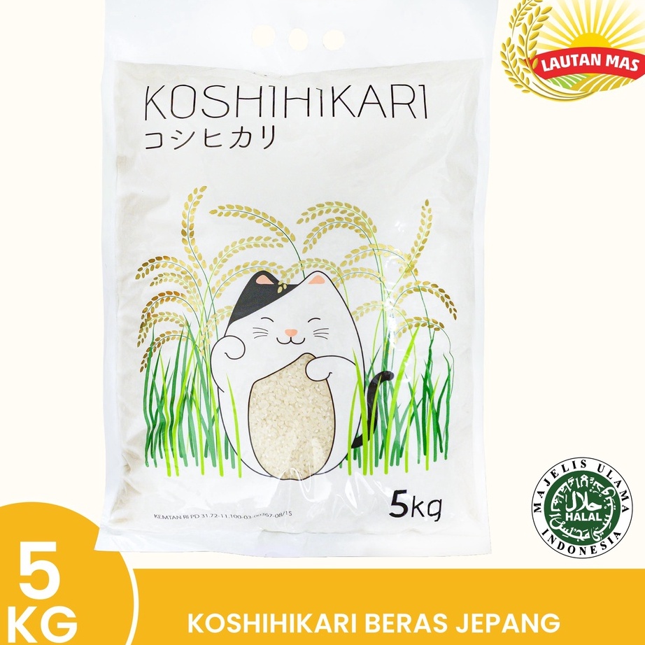 

TEBUS MURAH Koshihikari Beras Jepang 5KG