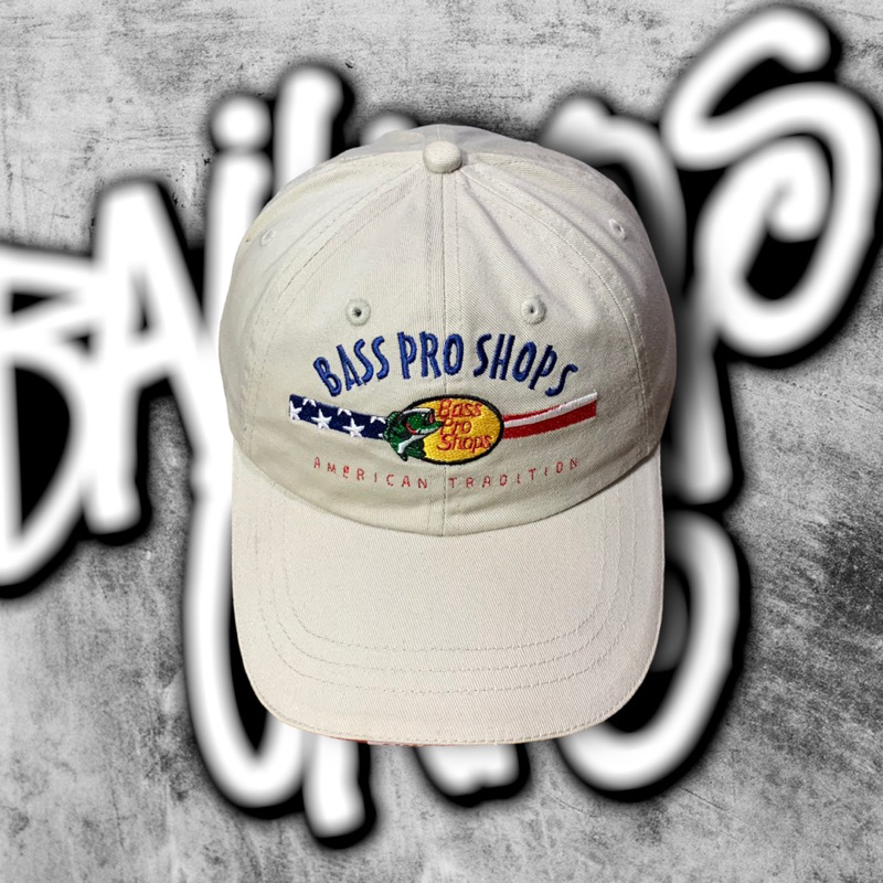 TOPI BASS PRO SHOPS SCRIPT BORDIR