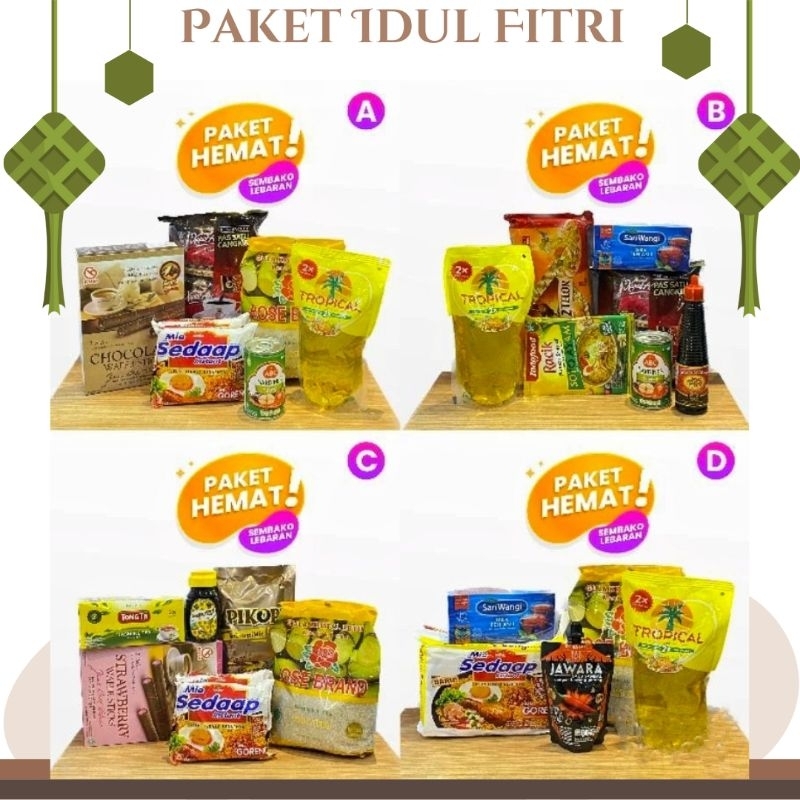 

PAKET SEMBAKO IDUL FITRI