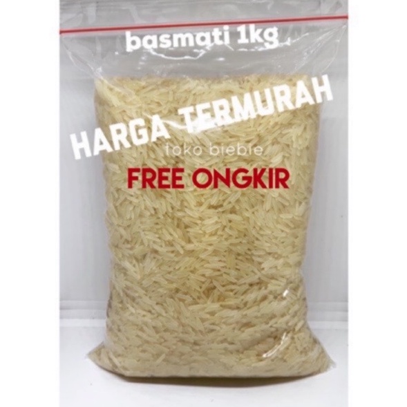

COD NEWPRODUCT beras basmati berasmati asli india 1kgpremium