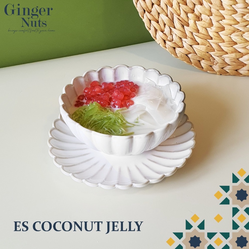 

Es Coconut Jelly Dessert