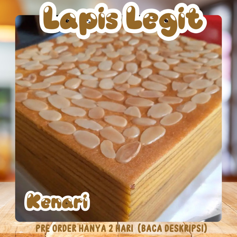 

Rylaicake - KUE LAPIS KACANG KENARI / Tanpa Pengawet / 100% HALAL