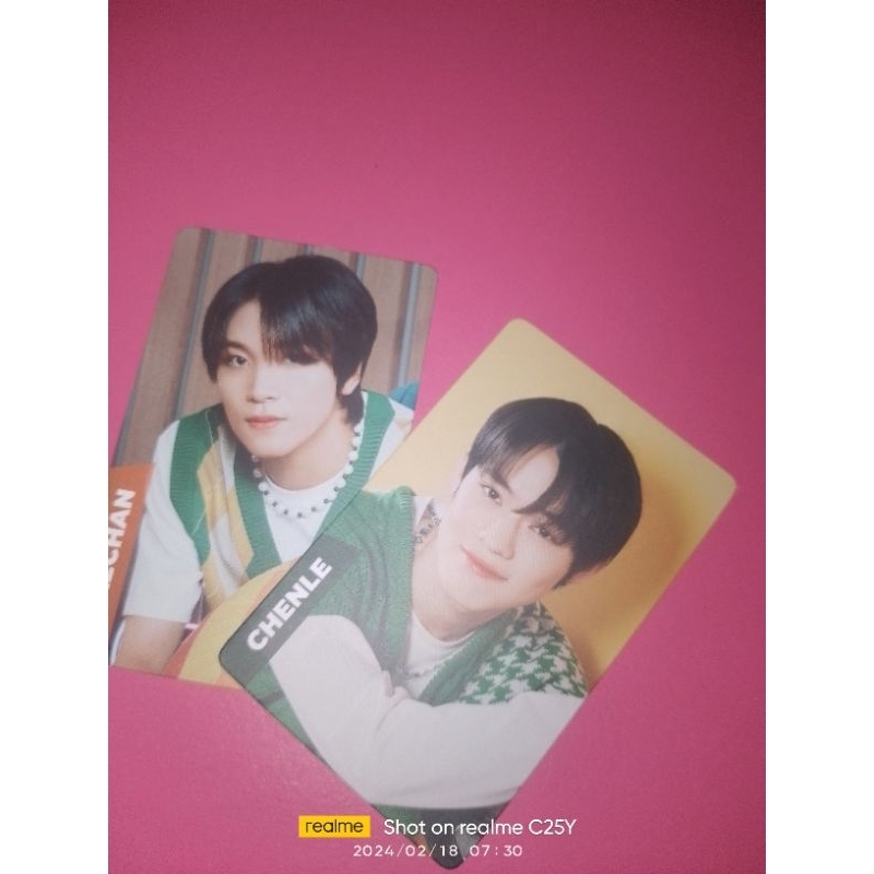 Photocard Chenle Haechan |Tos Tos × NCT DREAM