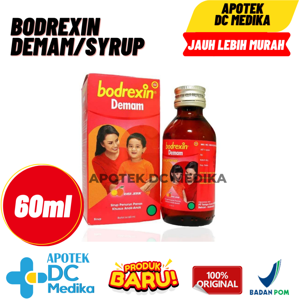 BODREXIN DEMAM/ SYRUP/60ML